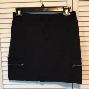 Black Athleta Mini Skirt